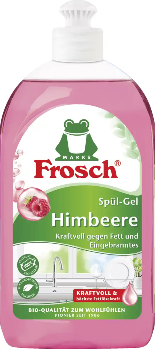 Bild 1 von Frosch Himbeere Spül-Gel, 500 ml