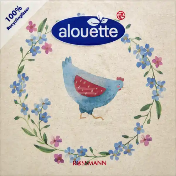 Bild 1 von alouette Recycling Serviette Huhn