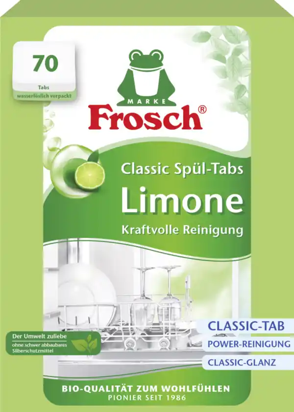 Bild 1 von Frosch Limonen Classic Spül-Tabs