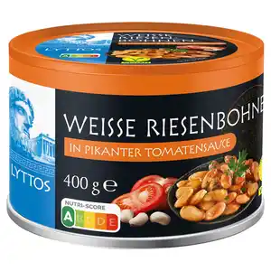 LYTTOS Weiße Riesenbohnen 400 g Pikant