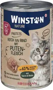 Winston Nature mit viel frischem Rind & Pute, 400 g