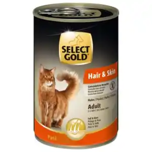 SELECT GOLD Hair & Skin Adult 12x400 g