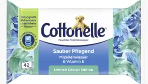 Cottonelle Feuchtes Toilettenpapier Sauber Pflegend Mizellenwasser & Vitamin E