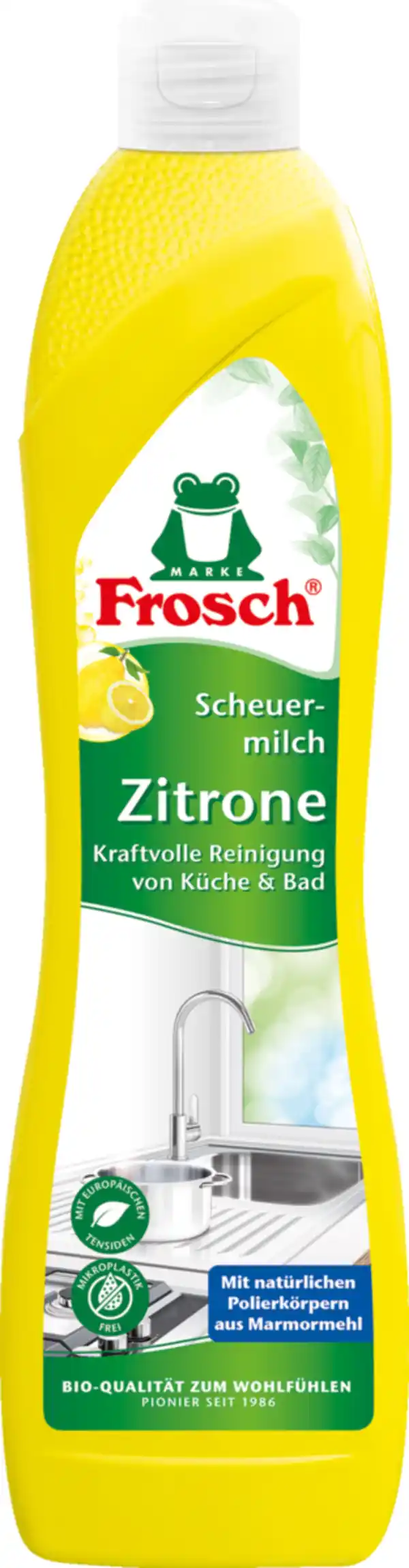 Bild 1 von Frosch Zitronen Scheuermilch, 500 ml