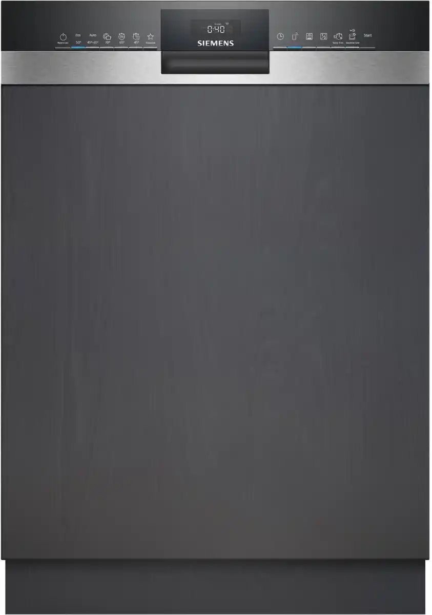 Bild 1 von SN53ES04TE Teilintegrierter Einbau-Geschirrspüler 60 cm edelstahl / B