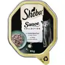 Bild 1 von Sheba Sauce Collection 22 x 85 g mit Kalbshäppchen, Ragout / in Sauce