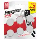 Bild 1 von Energizer Knopfzelle CR2032 4+2