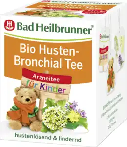 Bad Heilbrunner Husten- & Bronchial Tee für Kinder, 12 g