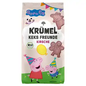 KRÜMEL Bio Kekse 125 g, Kirsche