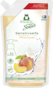 Frosch Senses Sensitivseife Pfirsichblüte Nachfüllbeutel, 500 ml