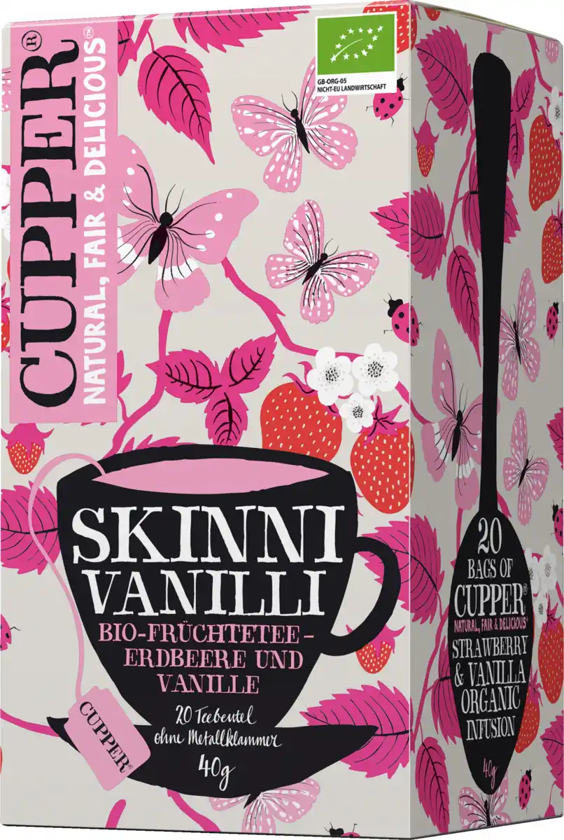 Bild 2 von Cupper Bio Früchtetee Skinni Vanilli, 40 g