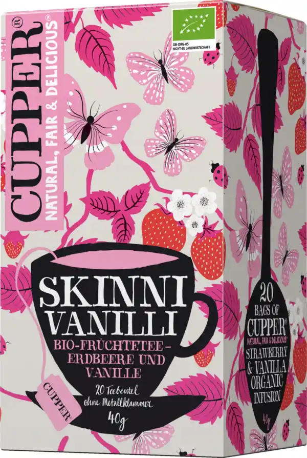 Bild 2 von Cupper Bio Früchtetee Skinni Vanilli, 40 g