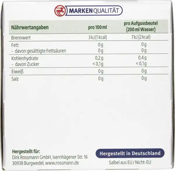 Bild 2 von altapharma Kräutertee Salbei Tee, 19,2 g
