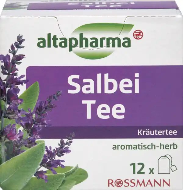 Bild 1 von altapharma Kräutertee Salbei Tee, 19,2 g