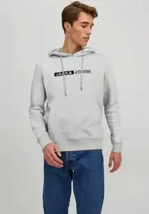 Jack & Jones Kapuzensweatshirt JJNEO SWEAT HOOD OTTO, Weiß