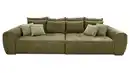 Bild 1 von Big Sofa mit Federkern olivgrün 306 cm - MOLDAU