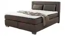 Bild 1 von Boxspringbett 160 x 200 cm dunkelbraun H3/H4 - ROMANA - MIX