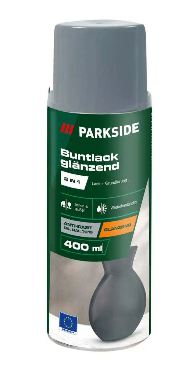 Bild 1 von PARKSIDE® Buntlack Anthrazit, 400-ml-Sprühdose
