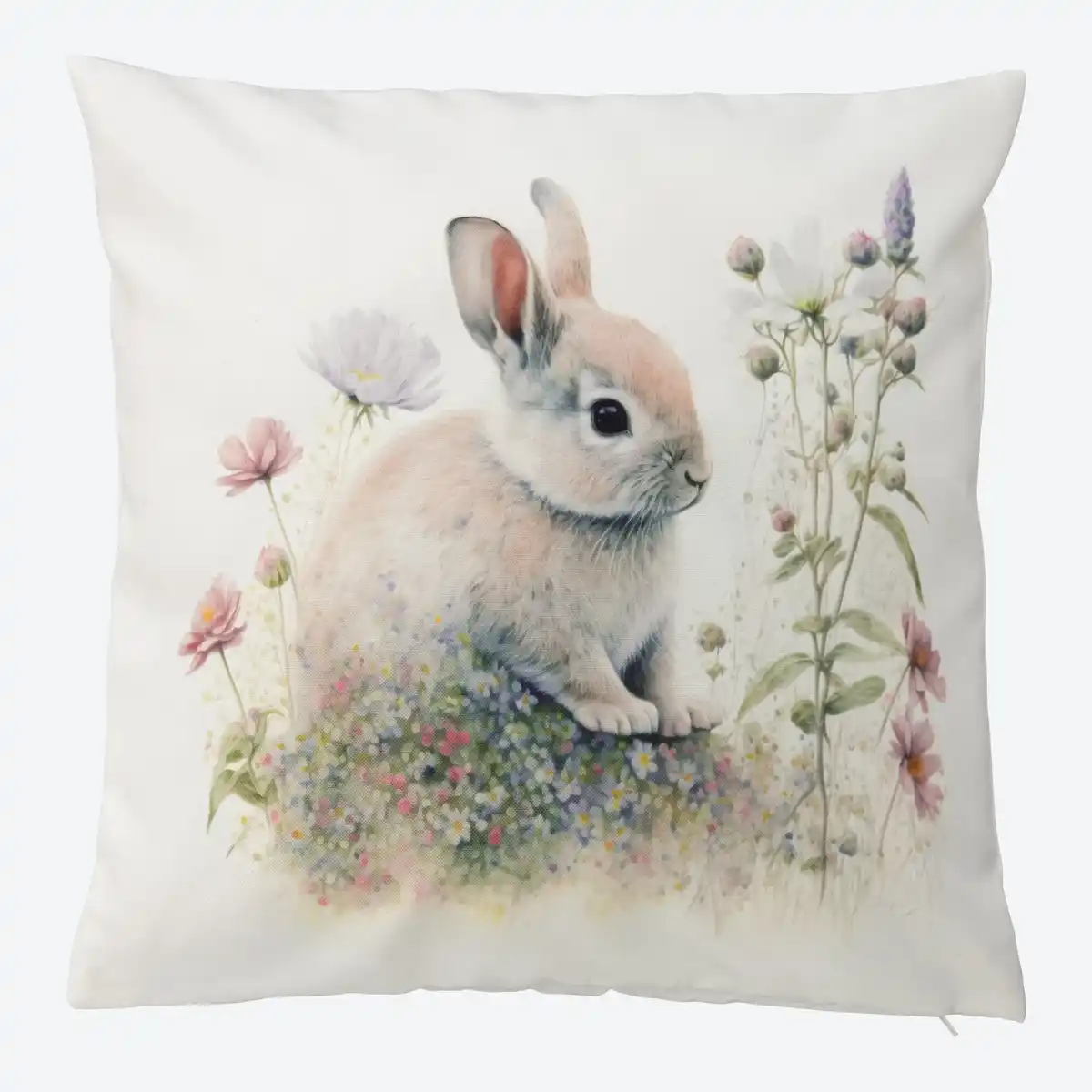 Bild 3 von Deko-Kissenbezug mit Hasen-Motiv, ca. 40x40cm