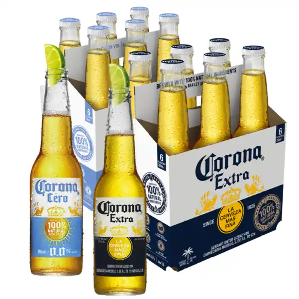 Bild 1 von Corona Extra oder Corona Cero (0,0% Alkohol)