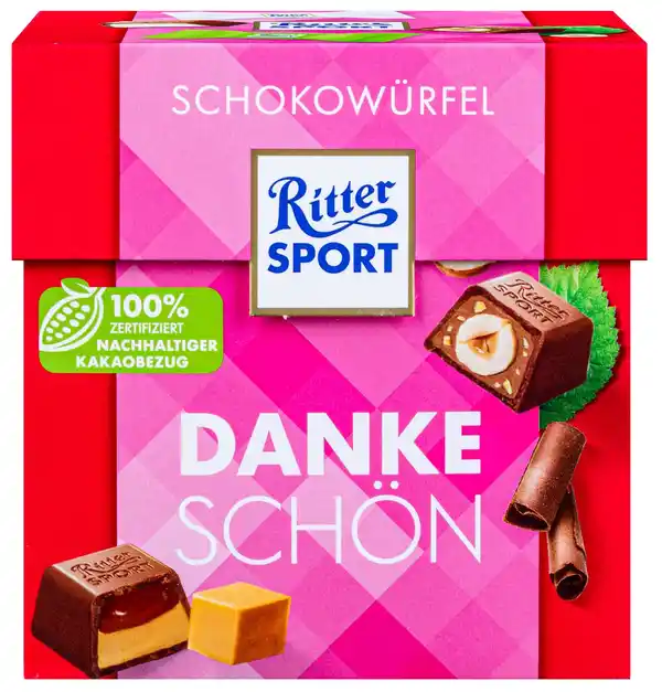 Bild 1 von RITTER SPORT Schokowürfel, 176-g-Packg.