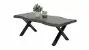 Bild 1 von Couchtisch Baumkantentisch 110 cm Wildeiche grau - GERD