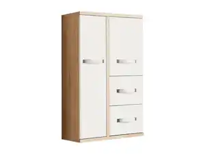 Bad Hängeschrank Sonoma Eiche - weiß 63 cm - DUCATO