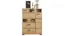 Bild 1 von Highboard mit Beleuchtung - Wildeiche - 105 cm - CATANIA