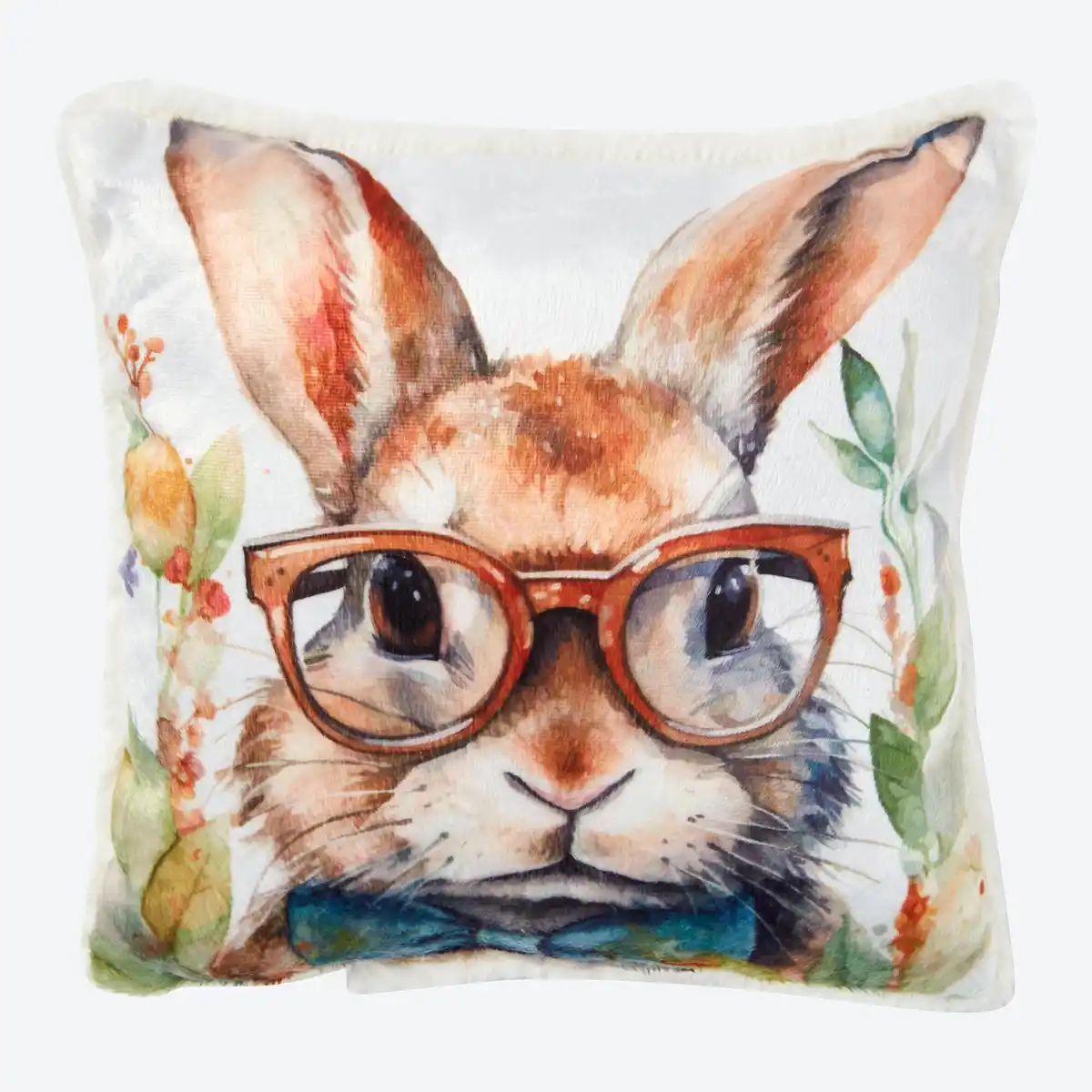 Bild 1 von Deko-Kissen mit Häschen-Motiv, ca. 25x25cm