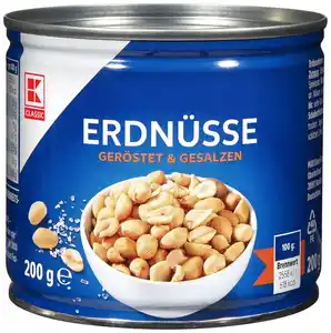 K-CLASSIC Erdnüsse, 200-g-Dose