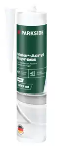 PARKSIDE® Maler-Acryl Express Weiß, 310-ml-Kartusche