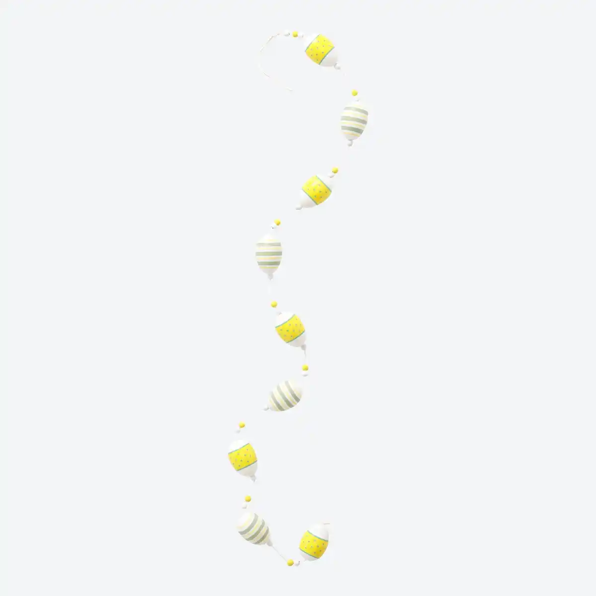 Bild 1 von Deko-Osterei-Girlande mit Perlen, ca. 130cm