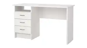 Computerschreibtisch mit 3 Schubladen 120 cm - FUNCTION PLUS