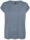 Bild 1 von Vero Moda VMAVA PLAIN SS TOP GA Shirt Blau