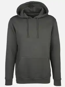 Herren Hoodie mit Kängurutasche Salbei