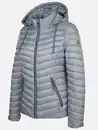 Bild 3 von Damen Steppjacke mit abnehmbarer Kapuze Blau