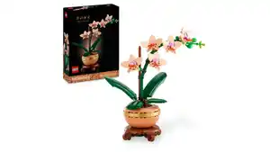 LEGO Botanicals Mini-Orchidee, Kunstblumen Set für Erwachsene 10343