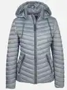 Bild 1 von Damen Steppjacke mit abnehmbarer Kapuze Blau