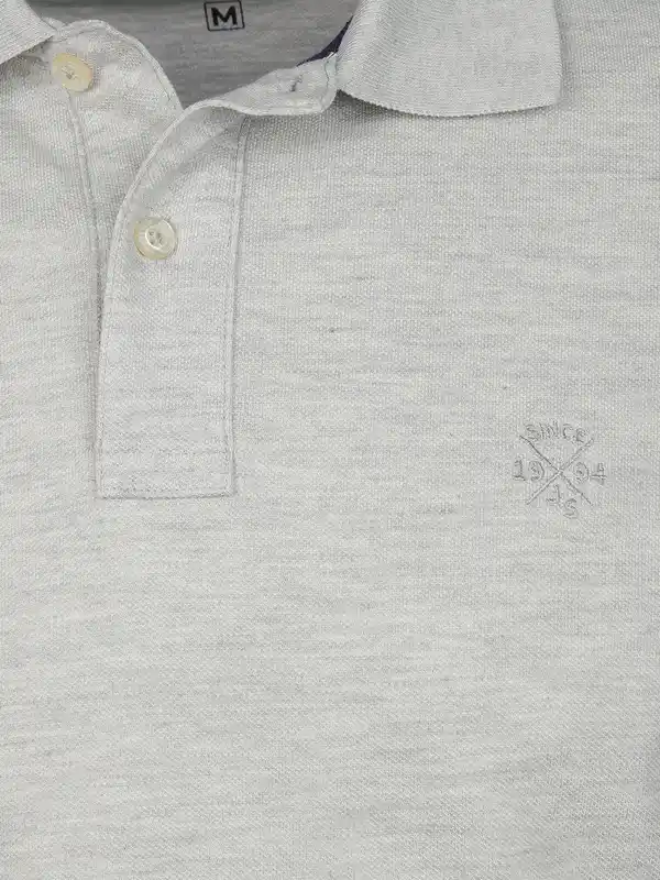 Bild 3 von Herren Poloshirt Silber