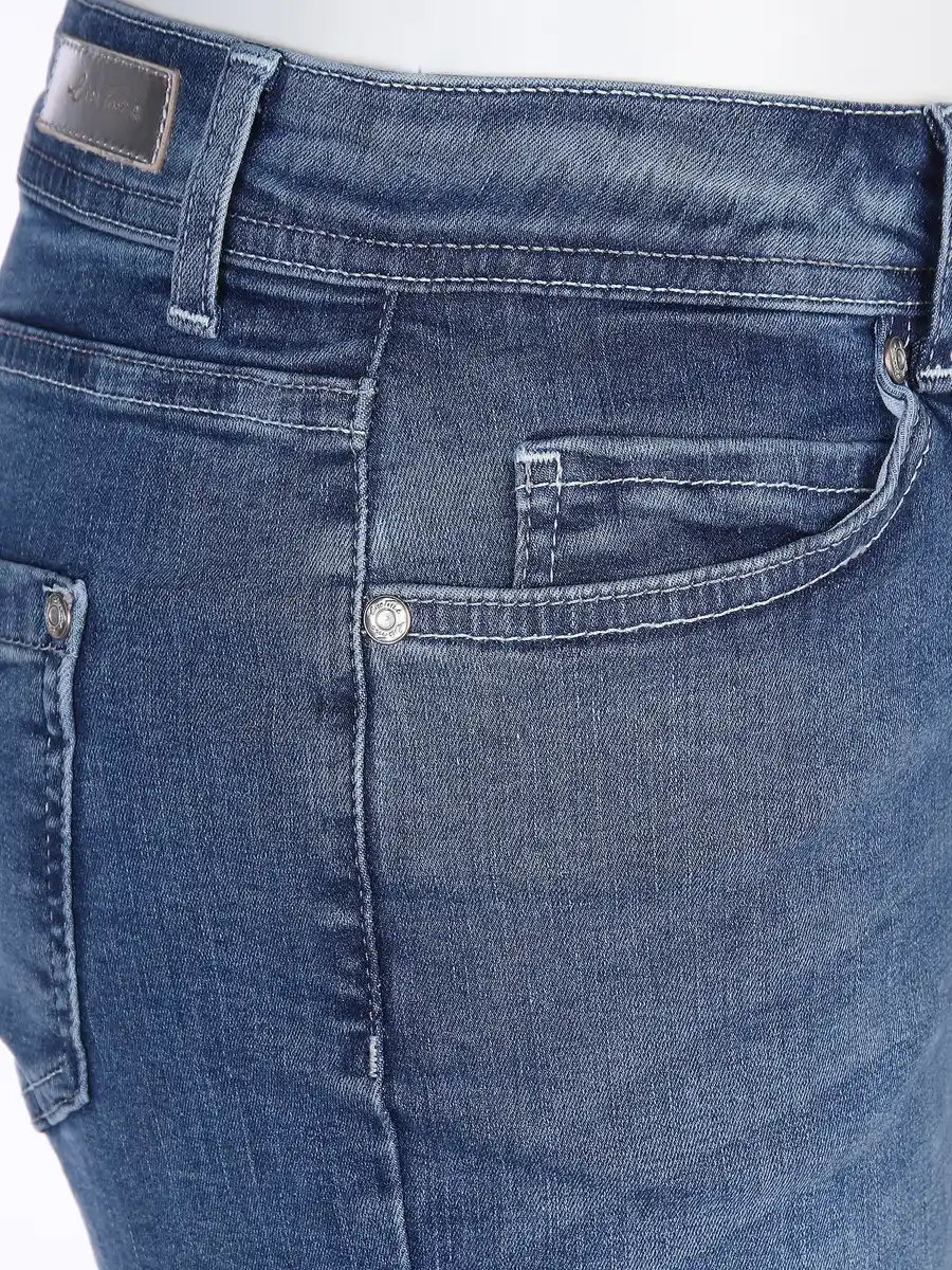 Bild 4 von Damen Jeans in Slim-Fit "Hanna" Blau