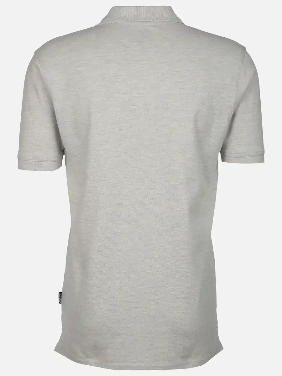 Bild 2 von Herren Poloshirt Silber