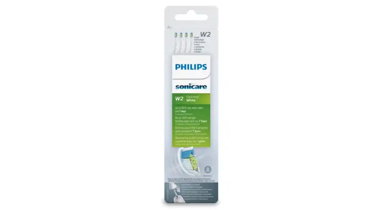 Bild 1 von PHILIPS Sonicare W2 Optimal White Bürstenköpfe, weiß, 4 St