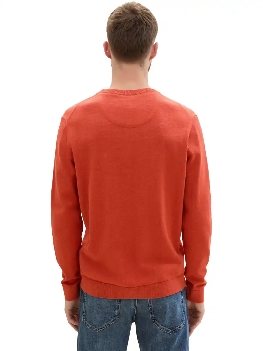 Bild 2 von Tom Tailor Herren Pullover Orange