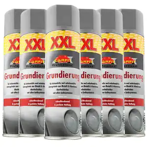 XXL Grundierung - Grau 6-er Set