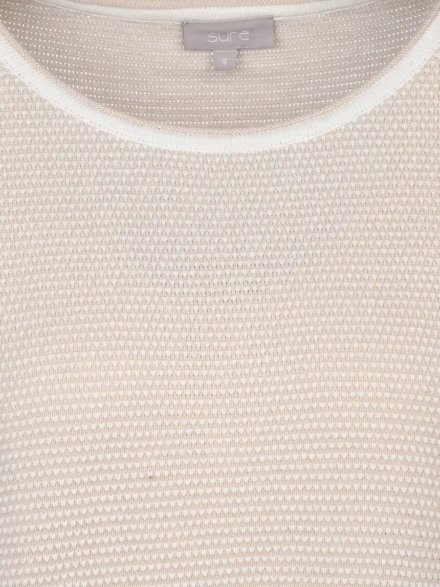 Bild 3 von Damen Strukturpullover Beige