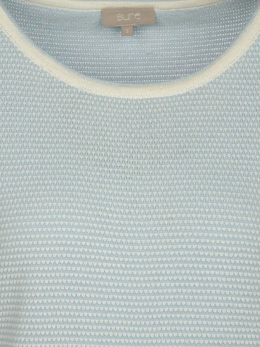 Bild 3 von Damen Pullover mit Struktur Blau