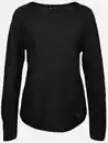 Bild 1 von Damen Struktur Pullover Schwarz