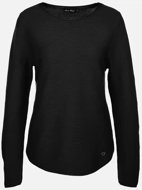 Bild 1 von Damen Struktur Pullover Schwarz