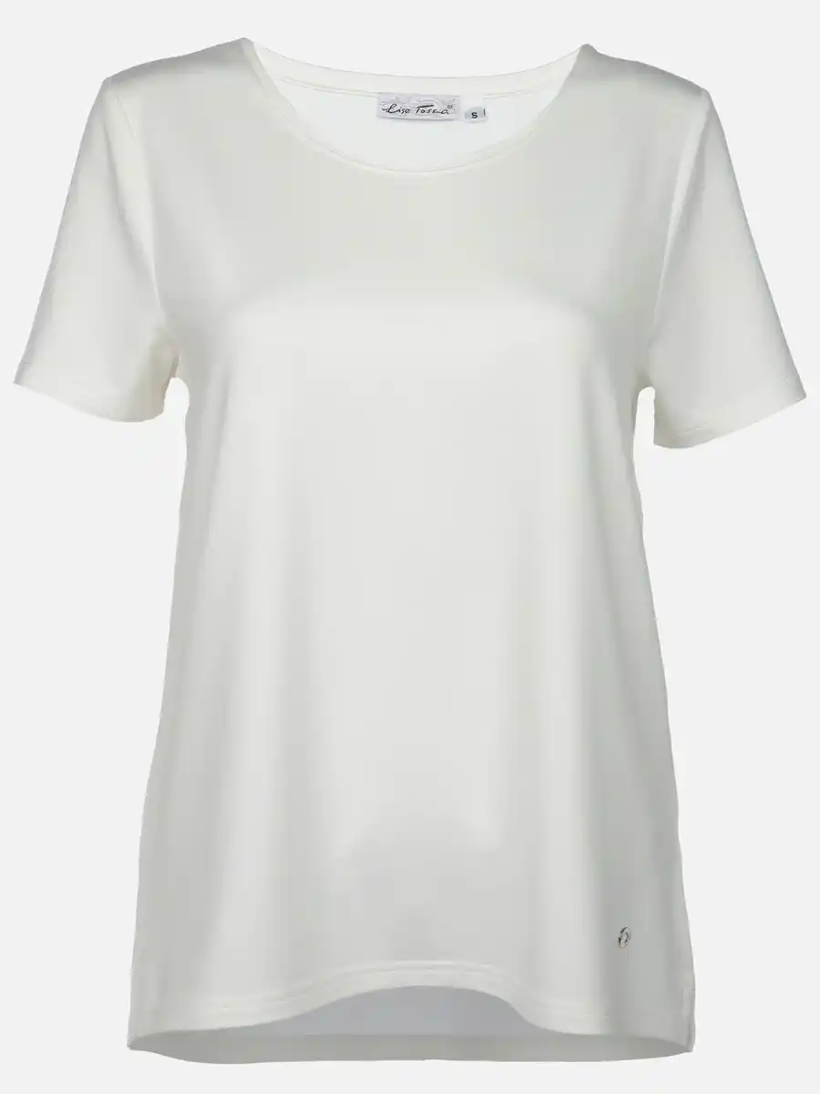 Bild 1 von Damen Basic T-Shirt Weiß