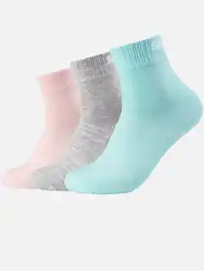 Damen Socken Quarters im 3er Pack Blau